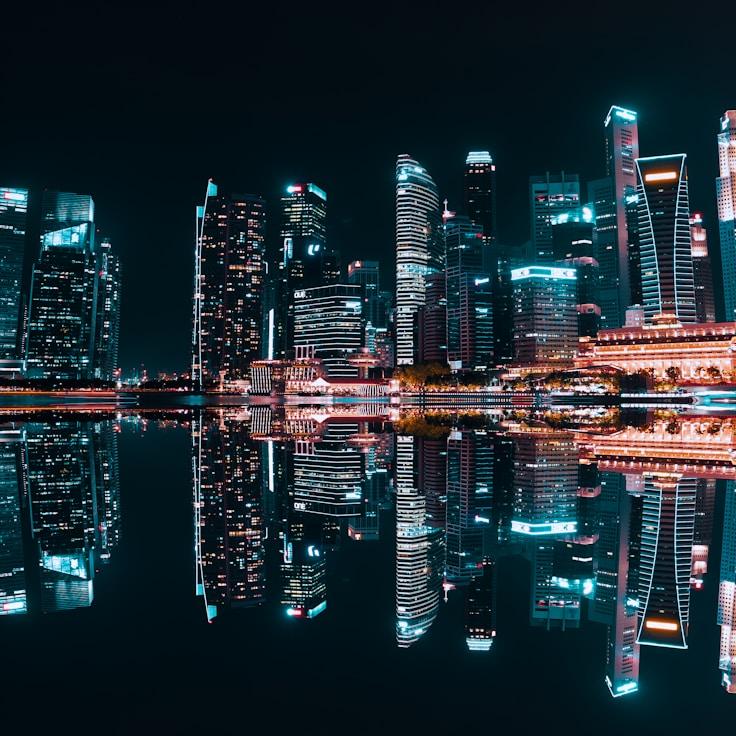 City skyline in Seattle, United States